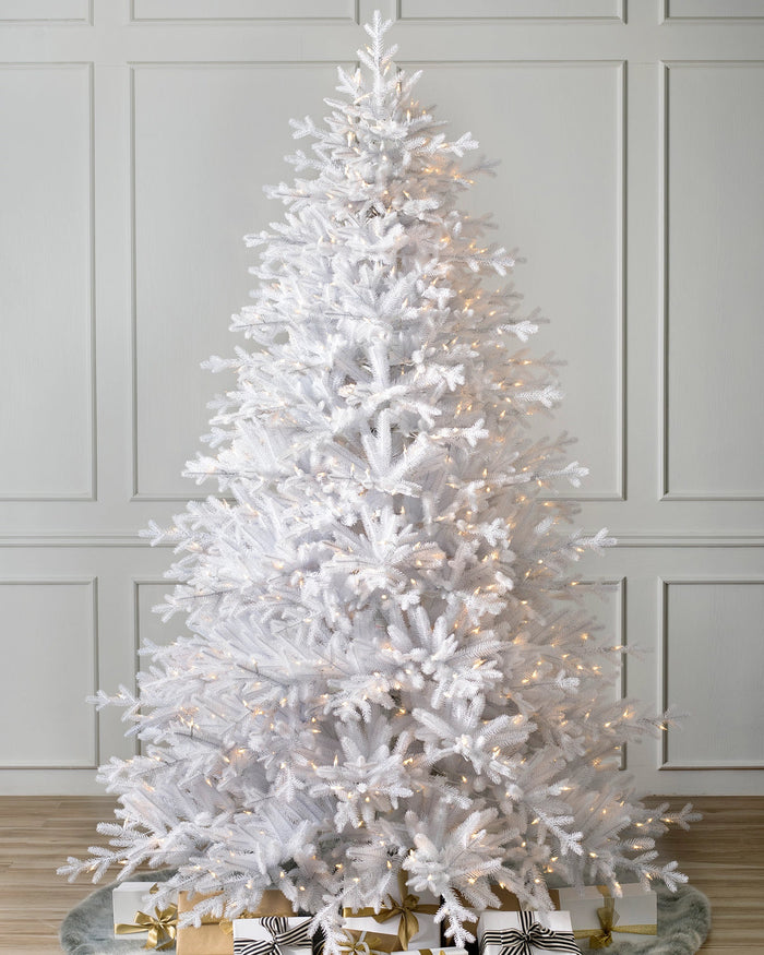 Árvore de Natal Pinheiro Branco Denali