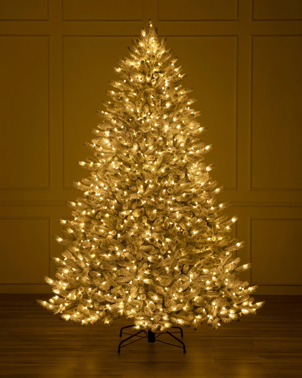 Árvore de Natal Pinheiro Branco de Vermont Nevado