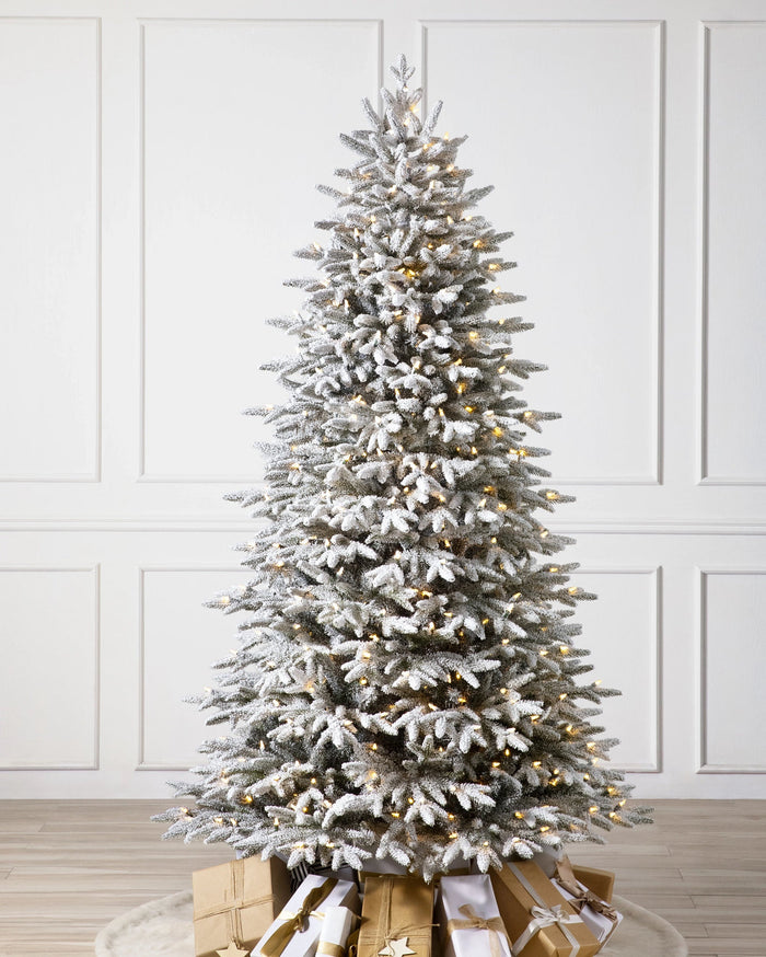 Árvore de Natal Pinheiro Silverado Slim Nevado