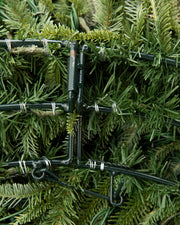 Grinalda Tradicional Decorativa de Pinheiro Verde com LED
