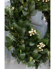 Grinalda Verde Natural Com LED 90 cm