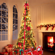 Árvore de Natal Pop-Up, Montada e Decorada em 1 Minuto