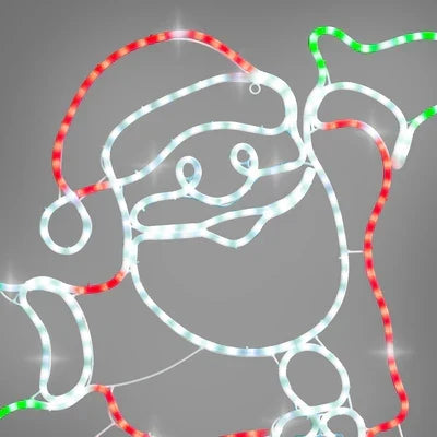 Natal Feliz Pai Natal em LED
