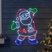 Natal Feliz Pai Natal em LED