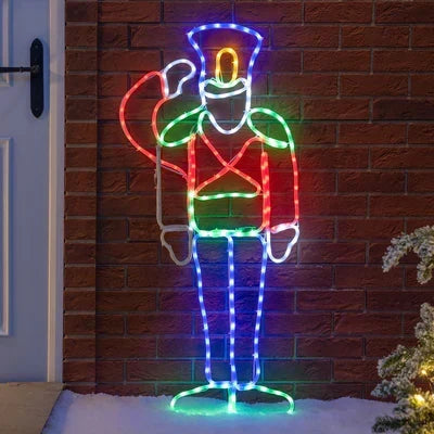 Quebra-Nozes animado em LED