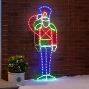 Quebra-Nozes animado em LED
