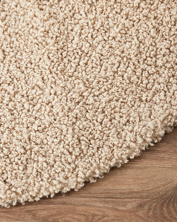 Saia para Árvore de Natal em Bouclé Bege